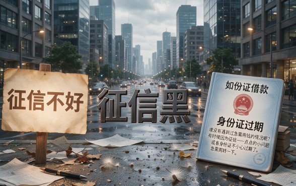 征信黑、征信不好、征信烂且身份证过期了借钱怎么借？五款低利息借款APP速览