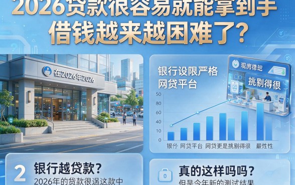 2026贷款容易下？这几家借款APP额度高下款快，急用钱必看