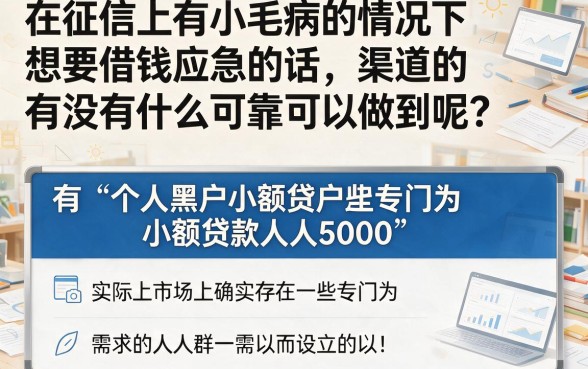 2026最新个人黑户小额贷款人人5000，这些借钱3000的分期口子匪夷所思！