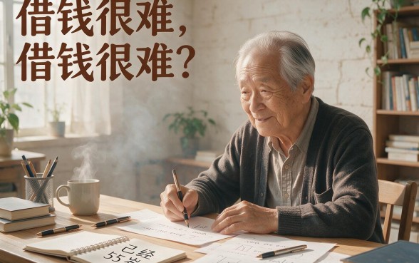 55岁黑户急用钱？2026年这5个能通过的口子，借款4000适配度超高！