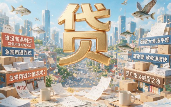 2026年必过内部技巧！这5个正规贷款平台额度高到离谱，速看哪些借款口子最靠谱