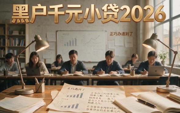 2026黑户千元小贷盘点！这5个正规渠道速看，未满十八岁身份证也能参考