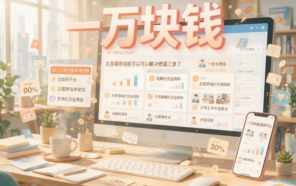 2026最新！实测这5家能下款1万左右的网贷平台，额度3000起实时更新