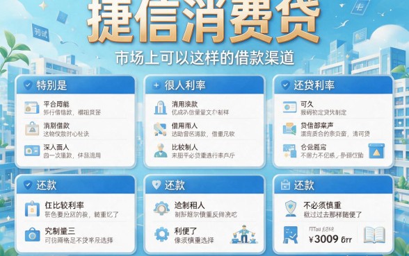 2026年急需1500？盘点类似捷信消费贷的借款口子，这3个鲜为人知的口子通过率高！