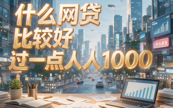 什么网贷比较好过一点人人1000？这5个借款500要求不高APP秒下款