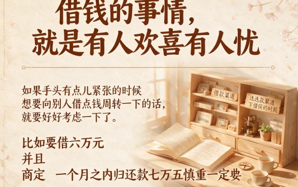 借钱6万却要月还7万5？这3个借贷技巧让你避开天坑！今日亲测这5个1000块小额贷