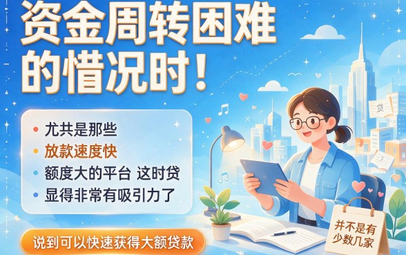 2026年不可不知！这5个容易批的大额网贷平台，借款3000对资质要求不高