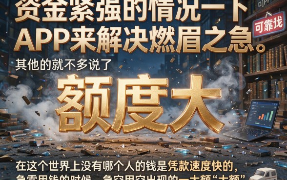 2026年什么APP额度高下款快点？这5个平台借6000快又好下！