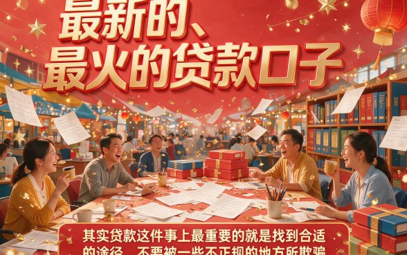 2026最新最火的贷款口子大盘点！急需用钱必看借贷指南