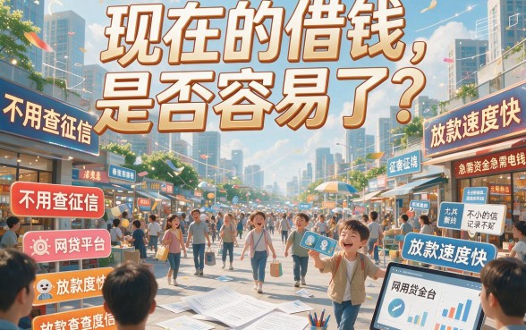 速批！2023不查征信网贷极速到账，这5个无视征信借钱3000的口子应急刚好