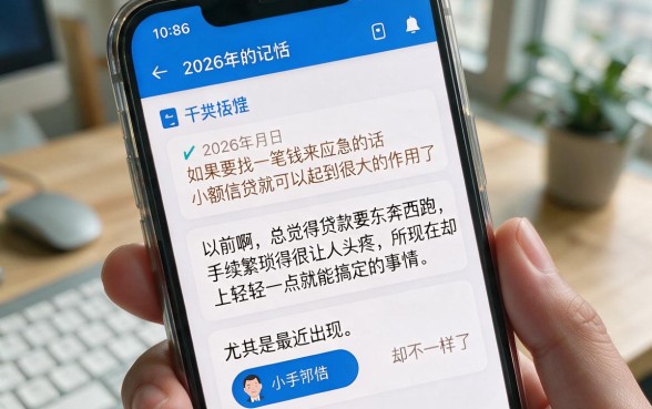 2026年重要提醒!这几家2026门槛低小额贷款口子,借钱20000元对征信要求不高