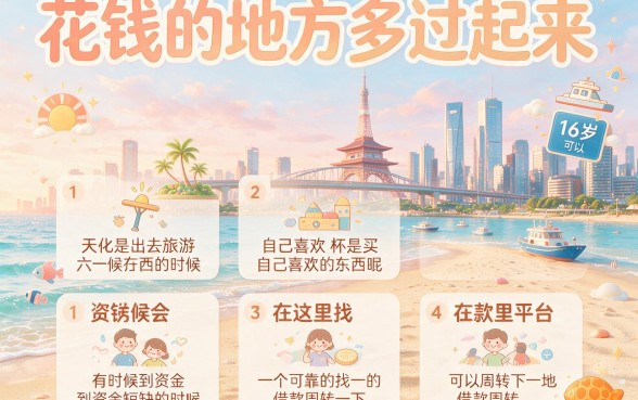 16岁以上急需20000？这几家正规贷款平台下款快，年轻人都在用