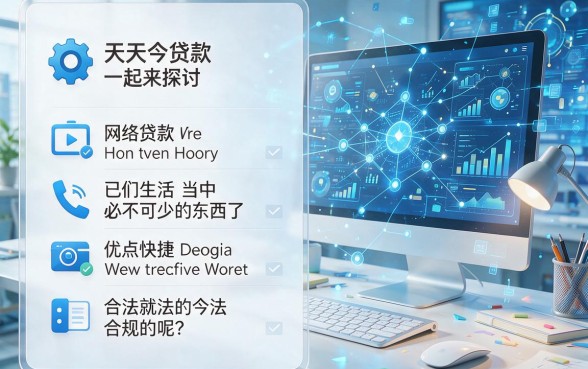 2026年亲测盘点：网络贷款正规平台有哪些平台？这5个1万元小额贷款值得收藏
