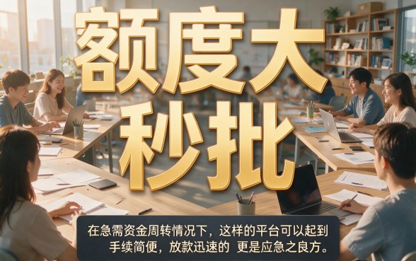 2026年额度大秒批网贷口子合集，这5个用户力荐的平台秒下7000元！