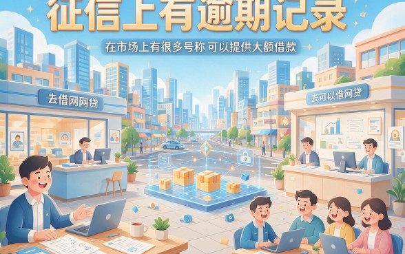 征信有逾期也能借?这些额度高的平台真的划算吗?深度解析来了