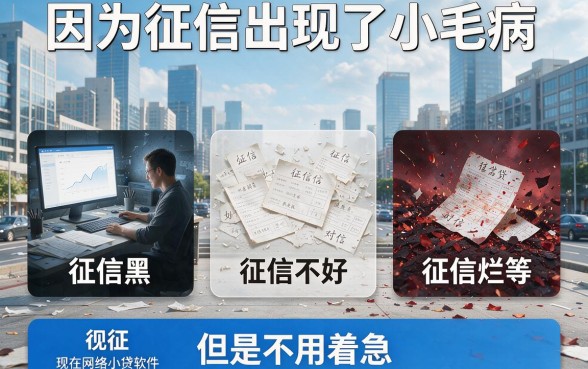 征信黑了、征信不好、征信烂也能用！2026秒下款的网上小额贷款软件精选这5个