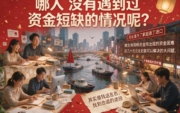 急需几万元周转？这5个正规借款渠道能快速借到7000元！
