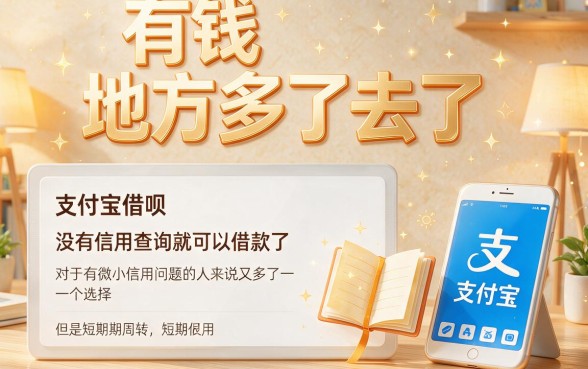 支付宝借钱不查征信的软件有哪些？2026黑户也能挑的靠谱平台大盘点！