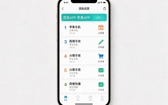 苹果手机用户必看！2026用苹果手机就能贷款的app推荐，这5个平台借3000超省心