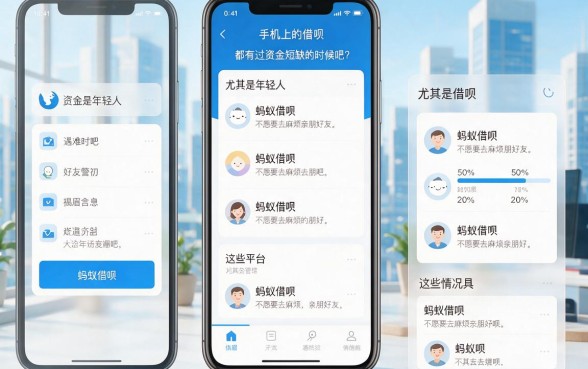 手机上借钱app软件有哪些？2026年这5个平台借30000对征信要求不高