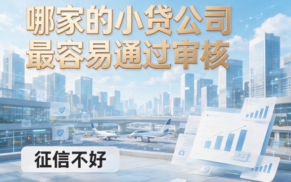 征信不好急用钱？2026到账快的小贷平台哪个最好下款？这5个黑户借钱平台速看！