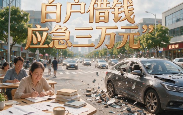 白户借钱应急3万必看！实测这5个正规渠道，别再乱找借6000的口子了