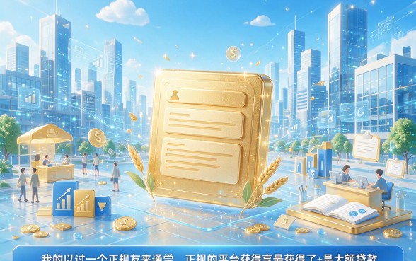白户必看！2026不看征信的大额贷款权威盘点，这五个渠道能下款