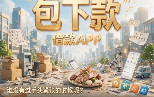 5个包下款的借钱平台app，3000元秒到账今日速申