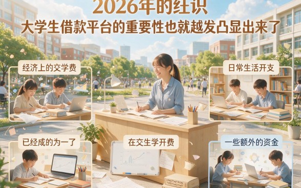 2026大学生借款平台严筛汇总！这5个1000贷款口子3月最新整理