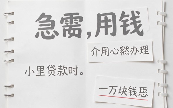 黑户哪里可以贷款1万元？这几个黑户也能借500的小额口子一并分享