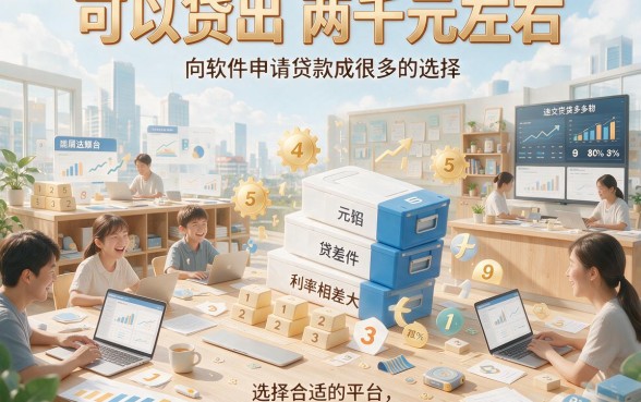 哪种软件借钱利息低包下2000？这5个低息平台门槛超低