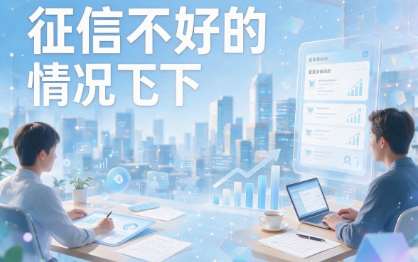 征信黑、征信不好、征信烂，在哪可以借款秒过？这5个安心之选为你细致整理！