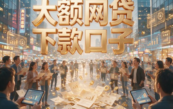 大额网贷下款口子盘点：这5个自动放款大额借款平台通过率高