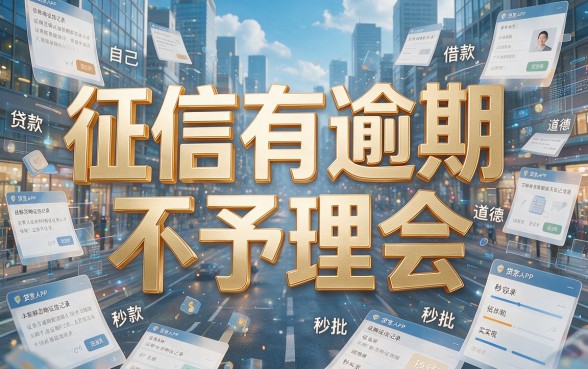 无视黑白的借款平台真来了？征信有逾期也能下的最新贷款app实测揭秘