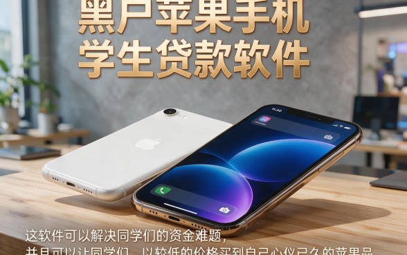 2026黑户苹果手机学生贷款软件精选！这5个黑户苹果手机借5000的软件速看