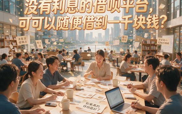人人1000的零利息借款平台来了！2026年这5个征信门槛低的口子你还不知道？
