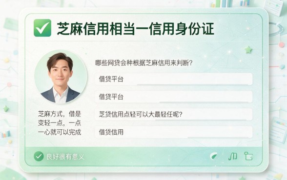2026哪些网贷是用芝麻信用的？这5个微信放款口子要求不高