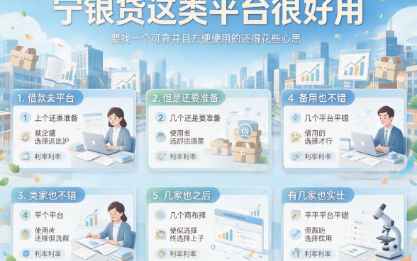 急用钱别错过!像宁银贷的借款口子大盘点,这5个办事高效,轻松借到30000