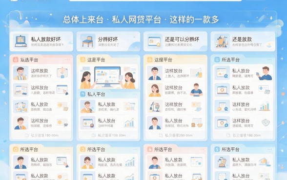 2026年哪里有私人放款的网贷平台?这5个能借2000的应急口子真实测评