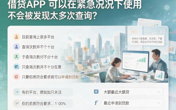 查询多了也能借款的App盘点，这5个平台对5000元借款要求不高