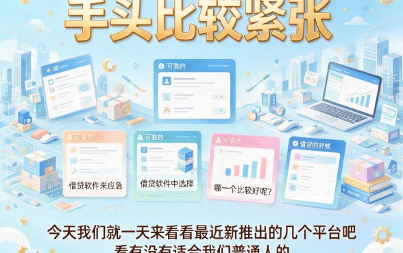 2026借钱APP最新口子大盘点！这5个小额贷款最好下款，黑网贷也能放款