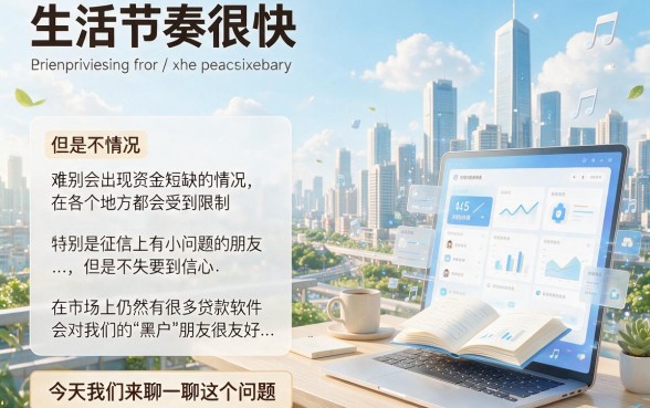 无视黑户秒过！这5个借款1000元的口子对征信要求不高，省心到账快