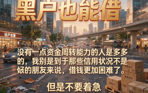 适合黑户2026这5个APP人人1000起，黑户能借款分期秒到账赶紧上车