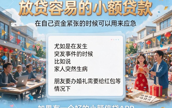 2026年必读！5个放贷容易的app小额贷款软件，借款30000资质要求真不高