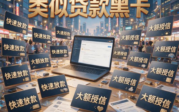 2026最新实测!这5个类似贷款黑卡的口子,秒批下款超稳!
