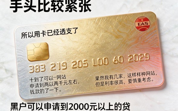 2026黑户借款2000的平台内部渠道流出！这些借五百一千的网贷口子也能下