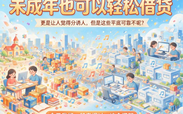 速看!2026年精选5个对资质要求不高的未成年借钱App,贷款平台推荐包下1000