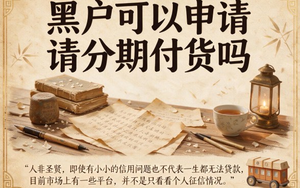 适合黑户分期久、能下款的网贷有哪些？这5个真心实用！