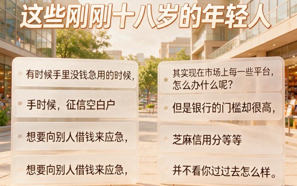 18岁黑户没芝麻信用分怎么借钱？实测5个征信门槛低、2000元马上放款的APP