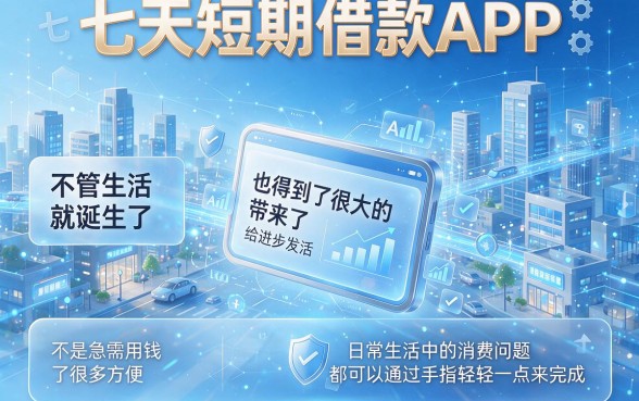 急用钱看这5个七天短期借款app！亲测靠谱速批到账